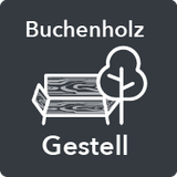 Buchenholzgestell