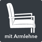 mit Armlehne
