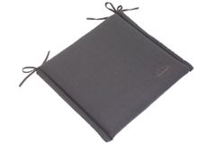 Outdoor Kissen ROG 40x42cm anthrazit Sitzkissen Polster-Auflage für Gartenstuhl