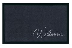 Strapazierfähige Fußmatte CLEAN WELCOME 75x45cm anthrazit Fußabtreter