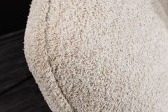 Modernes Big Sofa ROYAL 295cm champagner beige Bouclé Federkern XXL-Couch