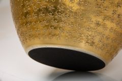 Elegantes Vasen 2er Set ORIENTAL 33cm gold in Handarbeit verziert