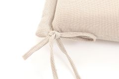 Outdoor Kissen ROG 45x150cm beige Sitzkissen Polster-Auflage für 3-Sitzer Bank