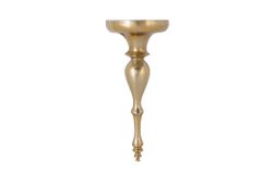 Barock Wandkonsole SCALA 60cm gold Metall Wandregal handmade Wanddekoration
