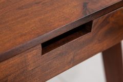 Massiver Sekretär MONSOON 100cm Akazie Schreibtisch Markant Finish