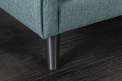 Schlafsessel SMART MULTIFUNCTION 100cm petrol Vogue Seiden Samtstoff