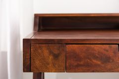 Massiver Sekretär MONSOON 100cm Akazie Schreibtisch Markant Finish