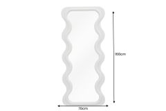 Design Wandspiegel CURVY 160cm greige