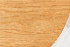 Runder Couchtisch VALHALLA WOOD 50cm natur Eichenholz Säulenfuß