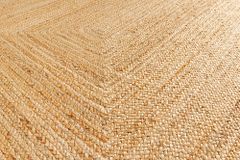 Flachgewebe Teppich PURE NATURE 230x160cm Jute handgewebt