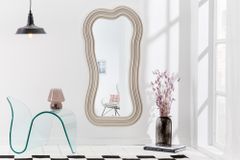 Design Wandspiegel ALICE II 100cm pastell greige