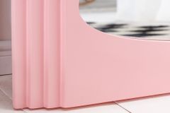 Design Wandspiegel WAVE 160cm rosa
