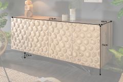 Massives Sideboard ORGANIC LIVING 175cm Mangoholz organisches Design