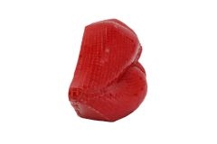 Glamouröse Deko-Figur DISCO LIP 35cm rot Glas-Mosaik-Design handmade