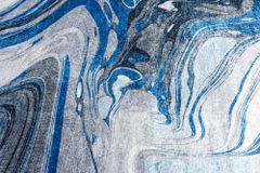 Moderner Teppich ART RUGS 230x160cm grau blau weiß Flachgewebe Indoor