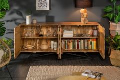 Massives Sideboard ORGANIC LIVING 175cm Mangoholz organisches Design