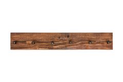 Massive Wandgarderobe HEMINGWAY XL 90cm natur recyceltes Massivholz