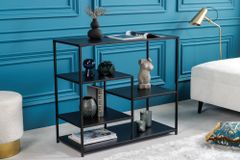 Industrial Regal DURA STEEL 90cm schwarz Metall Konsole