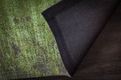 Eleganter Baumwoll-Teppich POP ART 240x160cm smaragdgrün orientalisches Muster