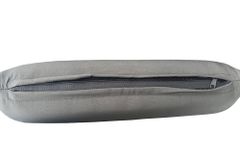 Outdoor Sitzkissen COMFORT LINE 50x100cm anthrazit für Niedriglehner-Stuhl Polsterauflage