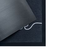 Strapazierfähige Fußmatte CLEAN WELCOME 75x45cm Fußabtreter anthrazit