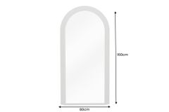 Design Wandspiegel ART DECO 160cm greige