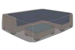 Quadratische Schutzhaube PRESTIGE PROTECT 180cm anthrazit Sitzgruppe wetterfest