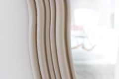 Design Wandspiegel ALICE II 100cm pastell greige