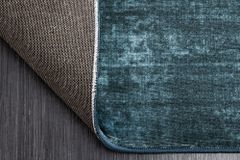 Moderner Teppich SOFT TOUCH 230x160cm blau Kurzflor Indoor-Teppich