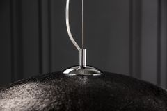 Elegante Design Hängeleuchte GLOW 70cm schwarz gold Hängelampe