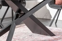 Ausziehbarer Esstisch EUPHORIA 180-220-260cm anthrazit Lava Keramik made in Italy