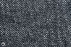 Moderne Wohnlandschaft KENT 220cm anthrazit Ecksofa Federkern inkl. Hocker und Kissen