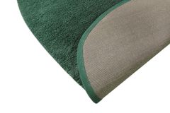 Design Teppich ORGANIC 180x120cm grün Hochflor Indoor-Teppich organische Form