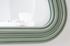 Design Wandspiegel ALICE II 100cm pastell salbeigrün