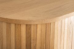 Retro Sideboard VALHALLA WOOD 160cm natur Eichenholz Schiebetüren