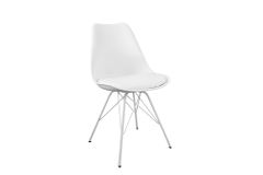 Retro Stuhl SCANDINAVIA MEISTERSTÜCK weiß