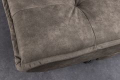 Modernes Schlafsofa JAZZ 190cm antik taupe Microfaser 3-Sitzer Couch