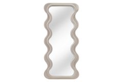 Design Wandspiegel CURVY 160cm greige