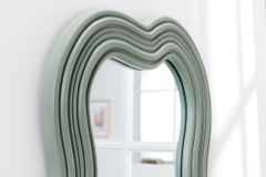 Design Wandspiegel ALICE II 100cm pastell salbeigrün