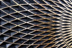 Design Sideboard ILLUSION 180cm schwarz Mangoholz Massivholz mit 3D Schnitzereien gold Eisen Metallgestell
