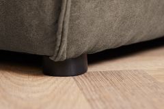 Design 3-Sitzer Sofa BOSSA NOVA 260cm antik taupe Microfaser Couch Wohnzimmer