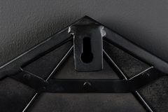 Design Spiegel DIAMOND 65cm schwarz Metall handmade