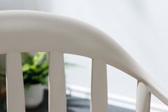 In- und Outdoor Gartenstuhl STUDIO ITALIA taupe stapelbar wetterfest