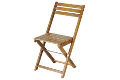 Outdoor Balkon Stuhl BALI natur honey Akazienholz klappbar wetterfest Gartenstuhl