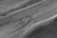 Industrial Bartisch WILD 120cm grau Wildeichen-Design schwarz Metall X-Gestell