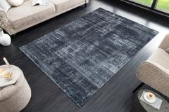 Moderner Teppich SOFT TOUCH 230x160cm grau Kurzflor Indoor-Teppich