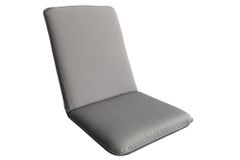 Outdoor Sitzkissen COMFORT LINE 50x100cm anthrazit für Niedriglehner-Stuhl Polsterauflage