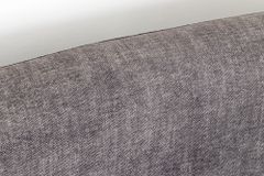 Extravagantes Sofa ELEMENTAL 180cm graphit grau Samt 2-Sitzer Couch organische Form