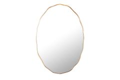 Eleganter Wandspiegel ELEGANCIA 100cm gold ovales Design