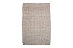 Handgearbeiteter Teppich WOOL 240x160cm beige aus Wolle